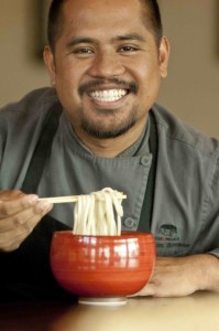 Chef Sheldon Simeon of Star Noodle, Lahaina, Maui, Hawaii, Noble Chef 2012
